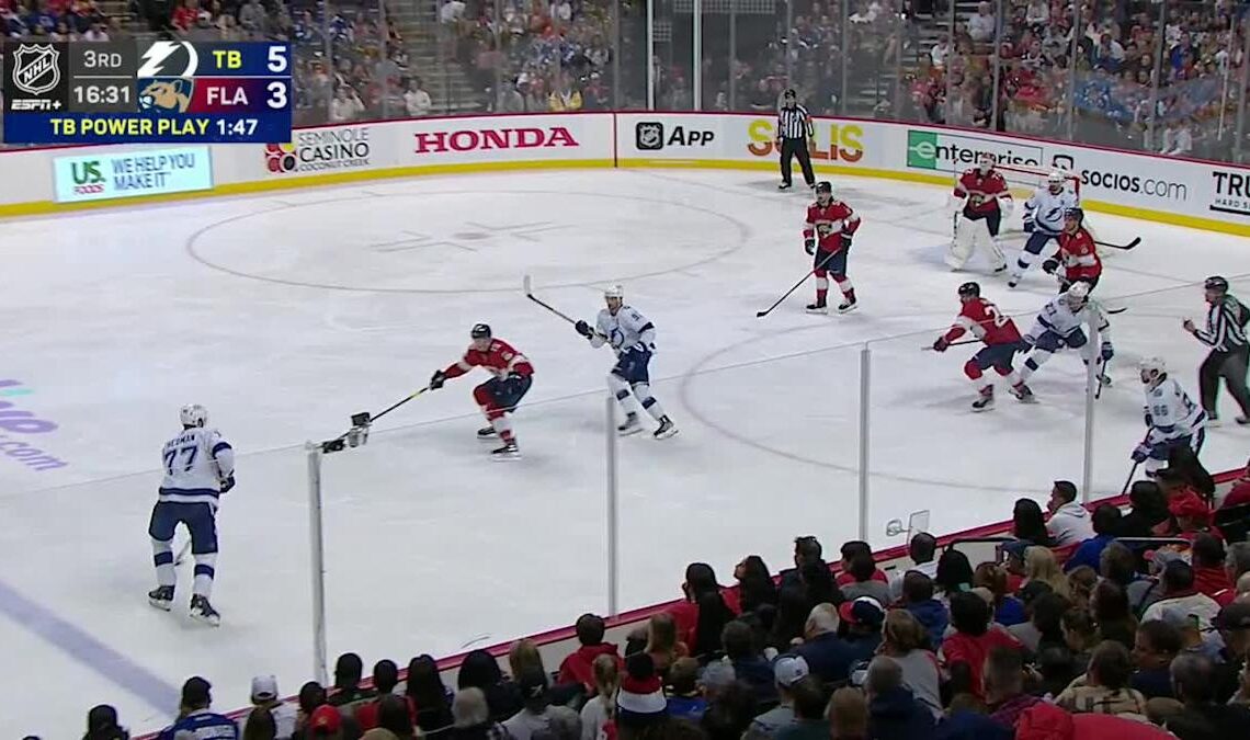 Brayden Point with a Goal vs. Florida Panthers