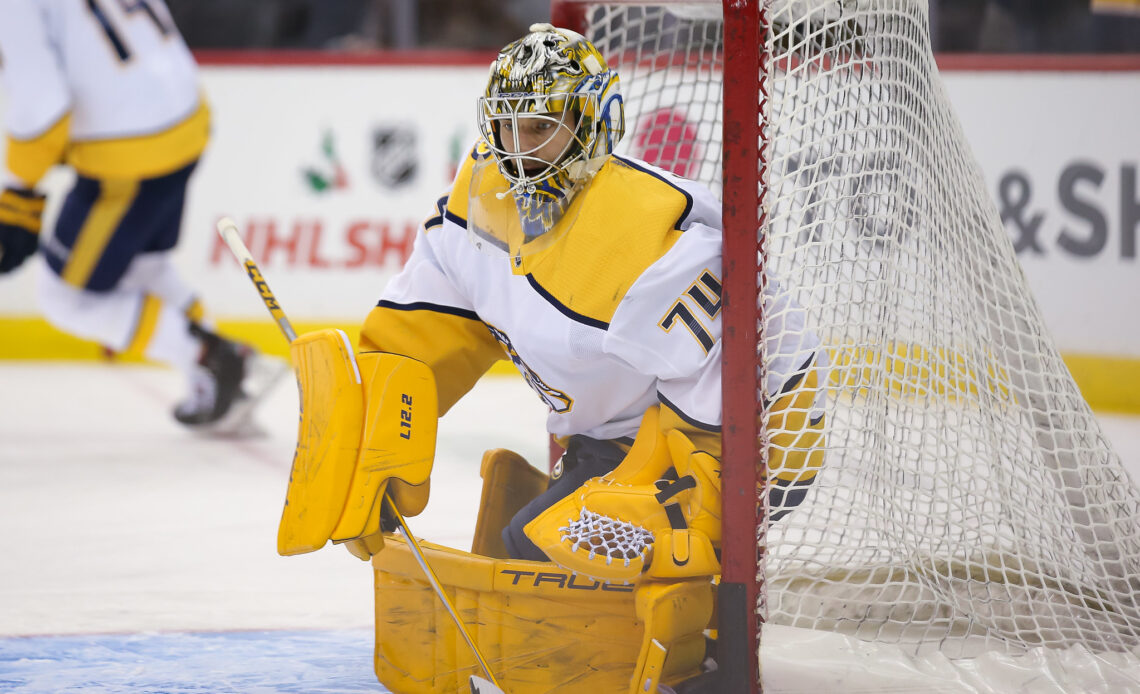 Nashville Predators Face Tough Postseason Choice With Saros Injury