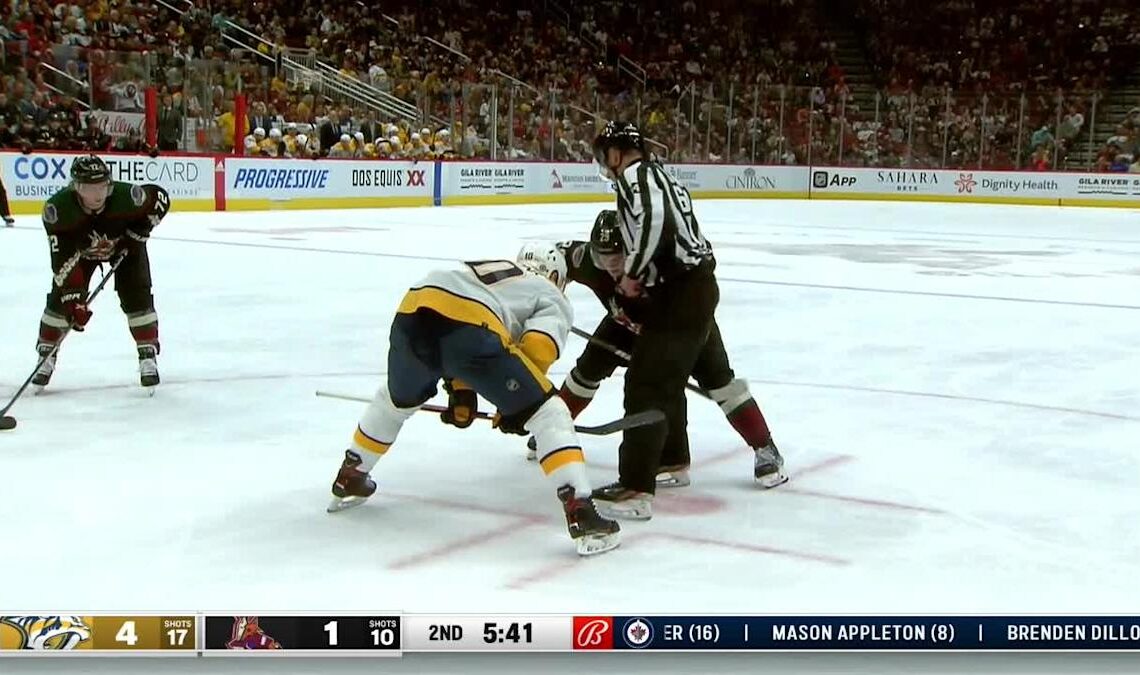 Travis Boyd with a Goal vs. Nashville Predators