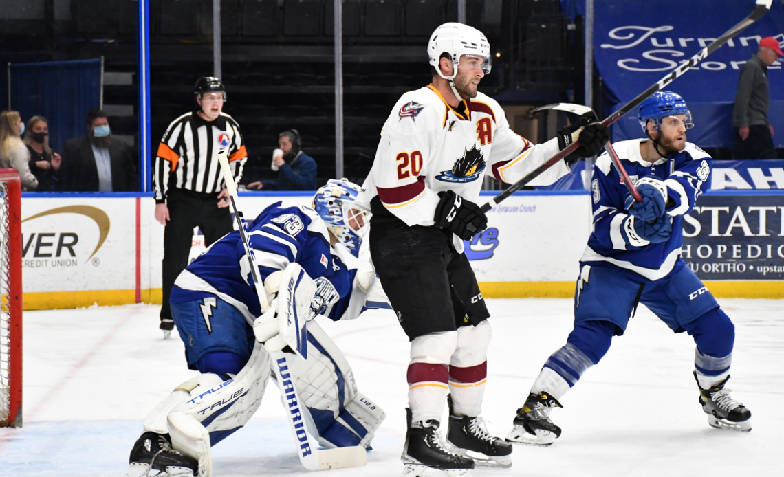 Monsters fail to solve Crunch in 4-0 loss