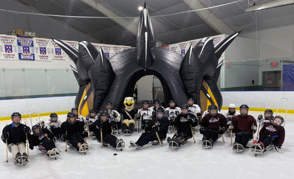 Monsters partner with Adaptive Sports Ohio to present new sled hockey team