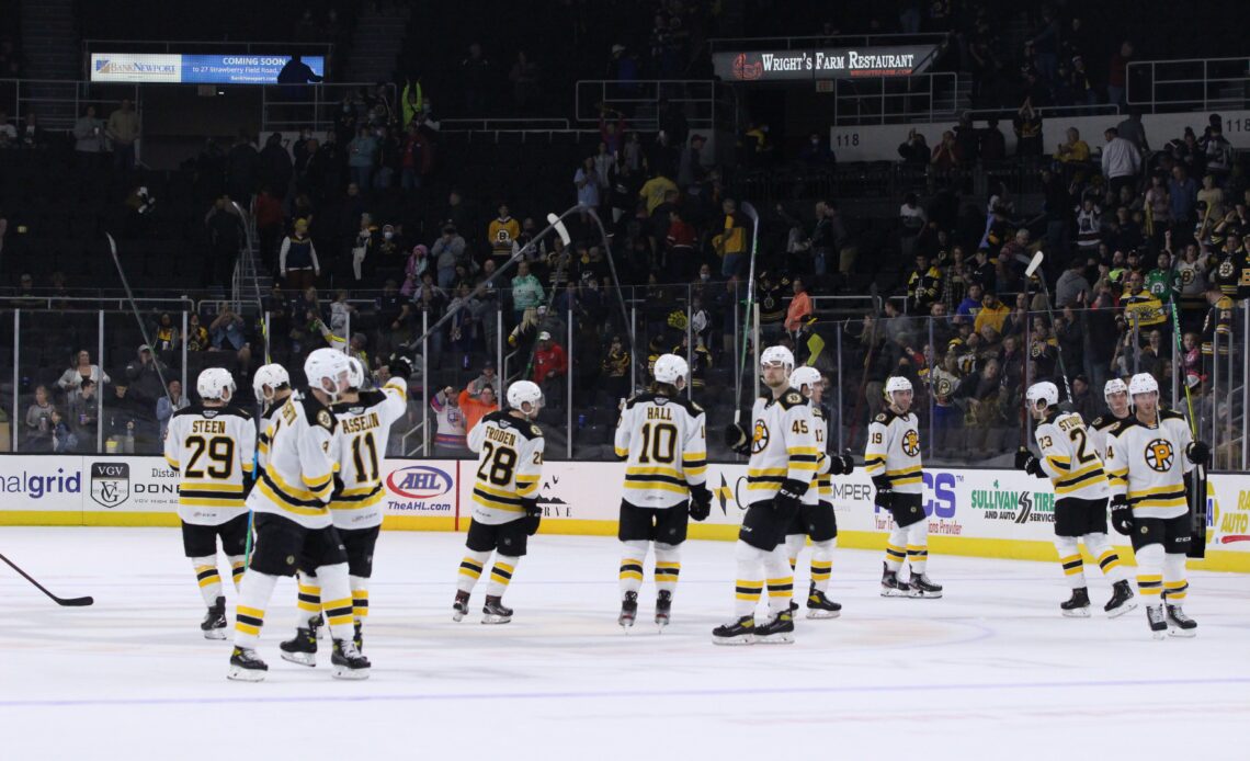 P-BRUINS OPEN 2021-22 SEASON WITH 2-1 WIN OVER BRIDGEPORT ISLANDERS