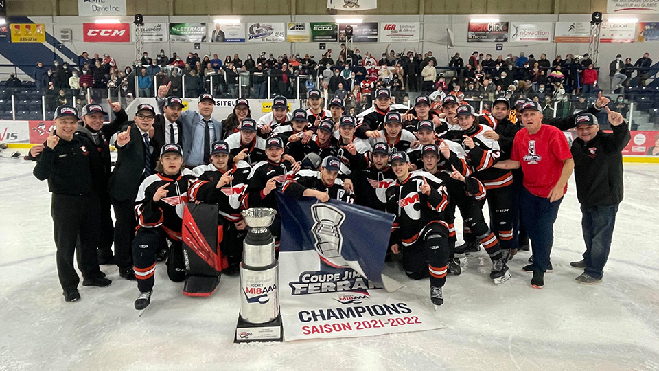 2022  t e l u s  cup cantonniers de magog team photo main