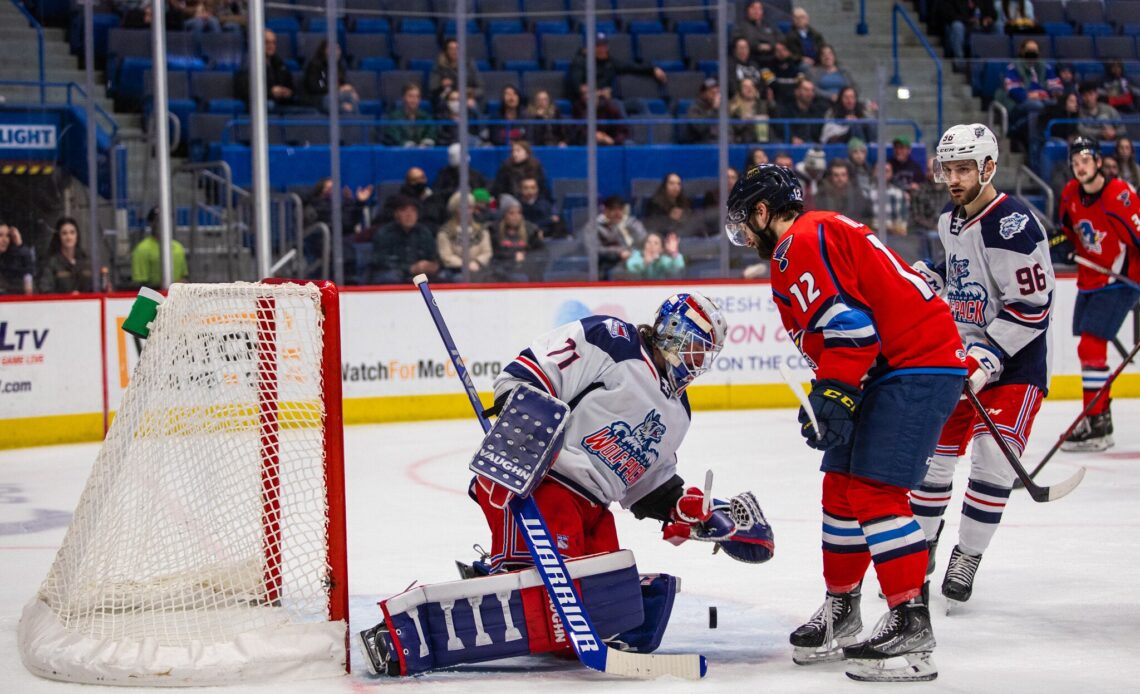 T-Birds' Win Streak Snapped in Hartford