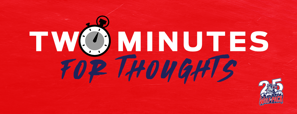 TWO MINUTES FOR THOUGHTS: MAY 3RD, 2022