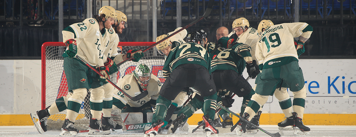 WILD DROP SUNDAY MATINEE TO WOLVES, 5-3