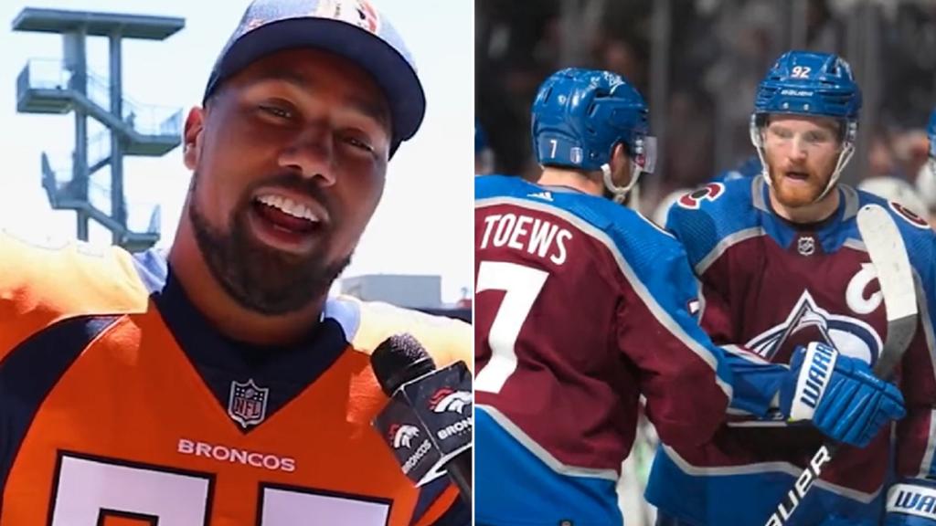 Broncos celebrate Avalanche in Western Conference Final, take hockey quiz