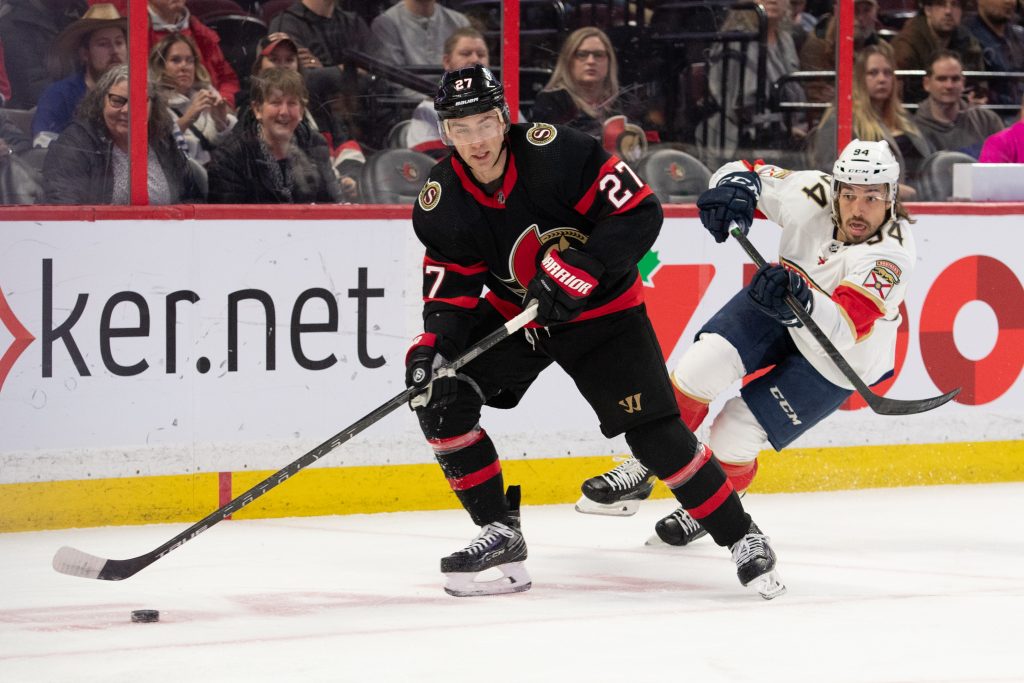 Ottawa Senators Sign Dylan Gambrell To Extension