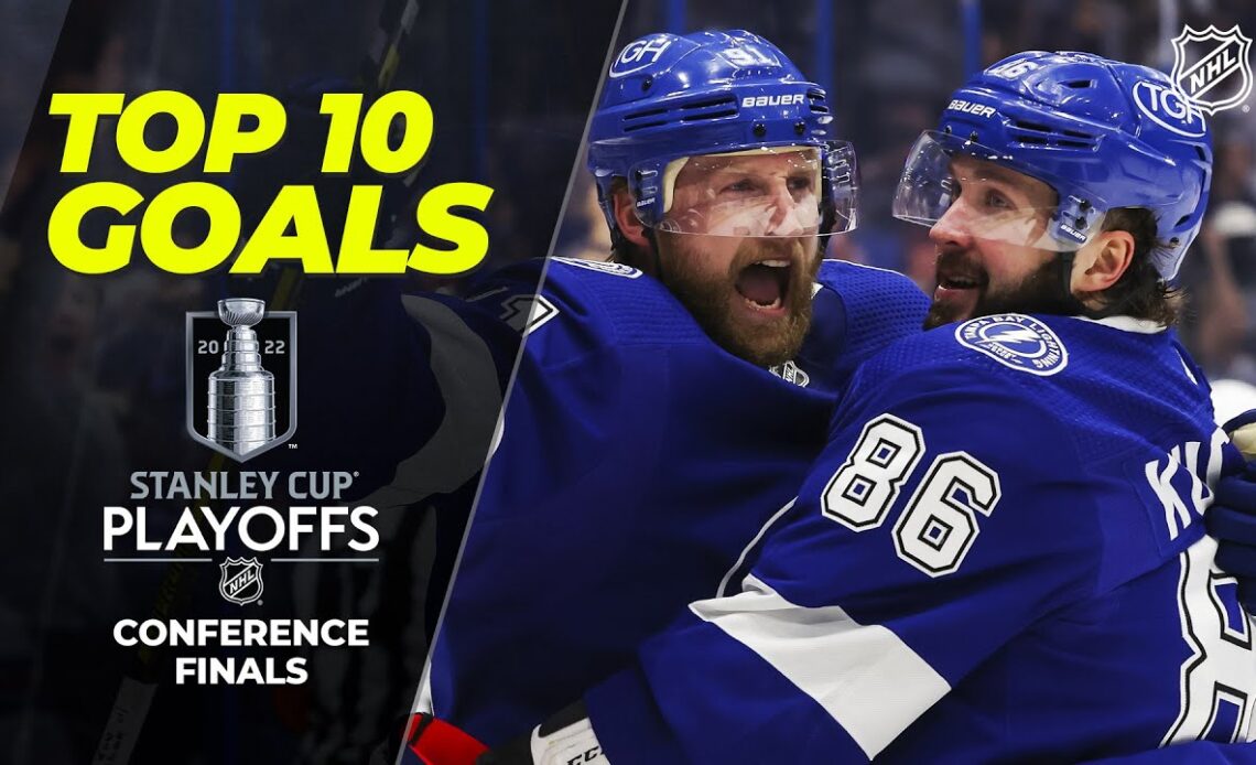 Top 10 Goals from the Conference Finals | 2022 Stanley Cup Playoffs | NHL