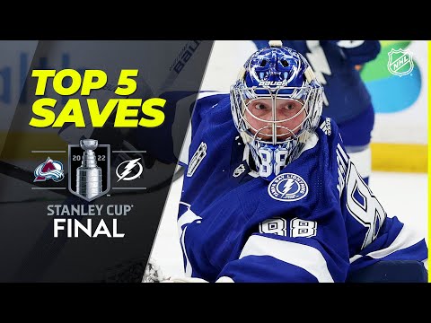 Top 5 Saves from the Stanley Cup Final | 2022 Stanley Cup Playoffs