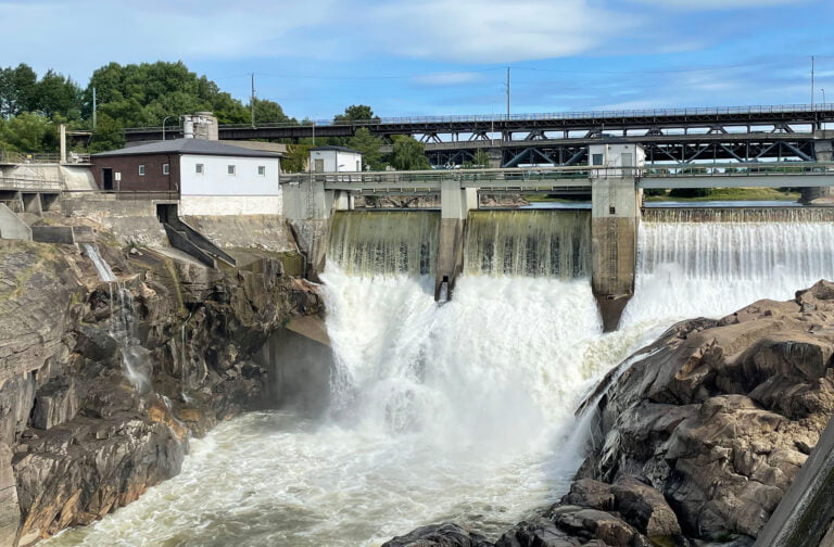 Sarp Falls in Sarpsborg