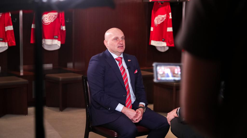 Derek Lalonde one-on-one with DetroitRedWings.com