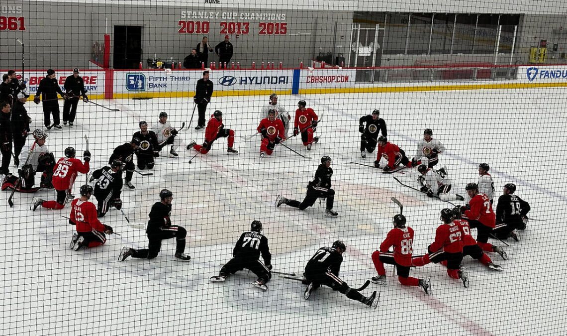 Blackhawks announce first wave of cuts, trim roster to 50 players