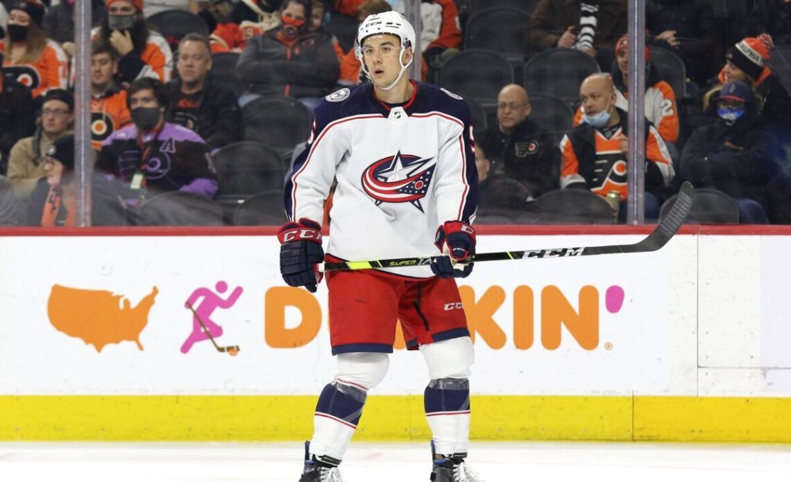 Gavin Bayreuther Columbus Blue Jackets