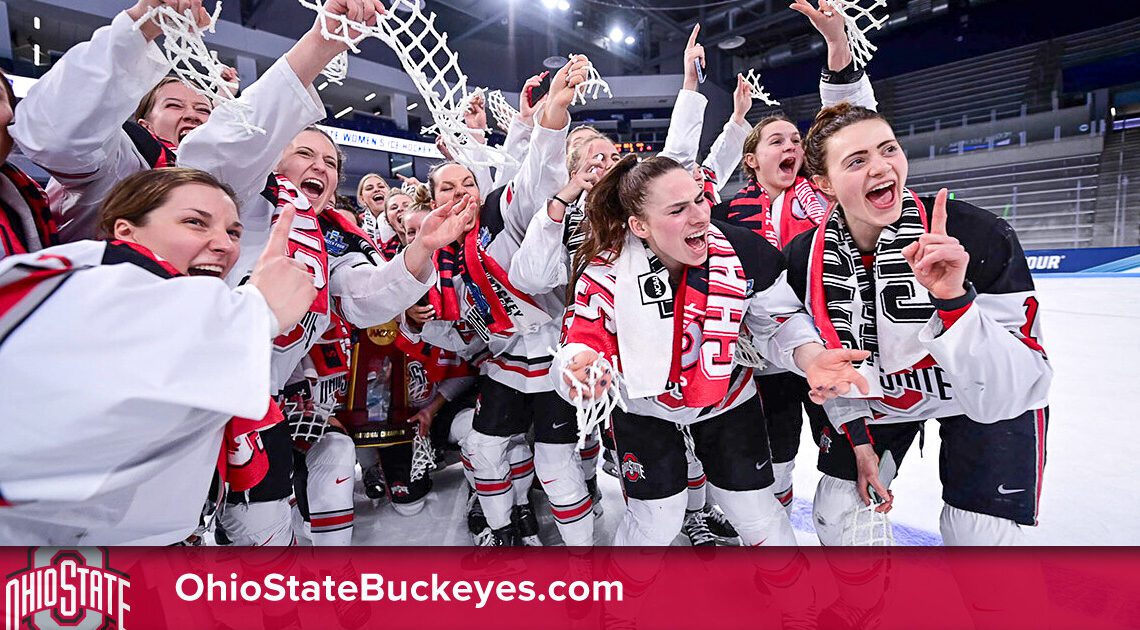 National Championship Dreams Become Reality for Ohio State Women’s Hockey – Ohio State Buckeyes