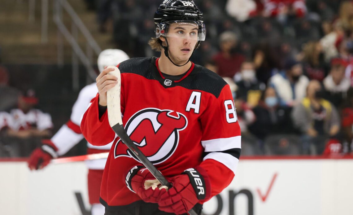 Jack Hughes New Jersey Devils