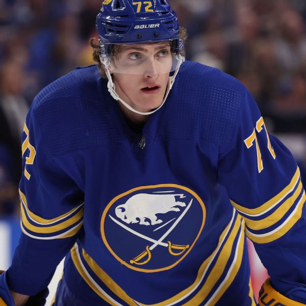 Tage Thompson, a forward who can 'help us reach even greater heights,' secures long-term deal from rebuilding Buffalo Sabres