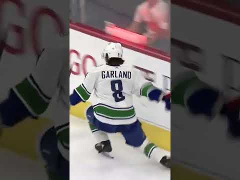 Conor Garland left open, does not miss