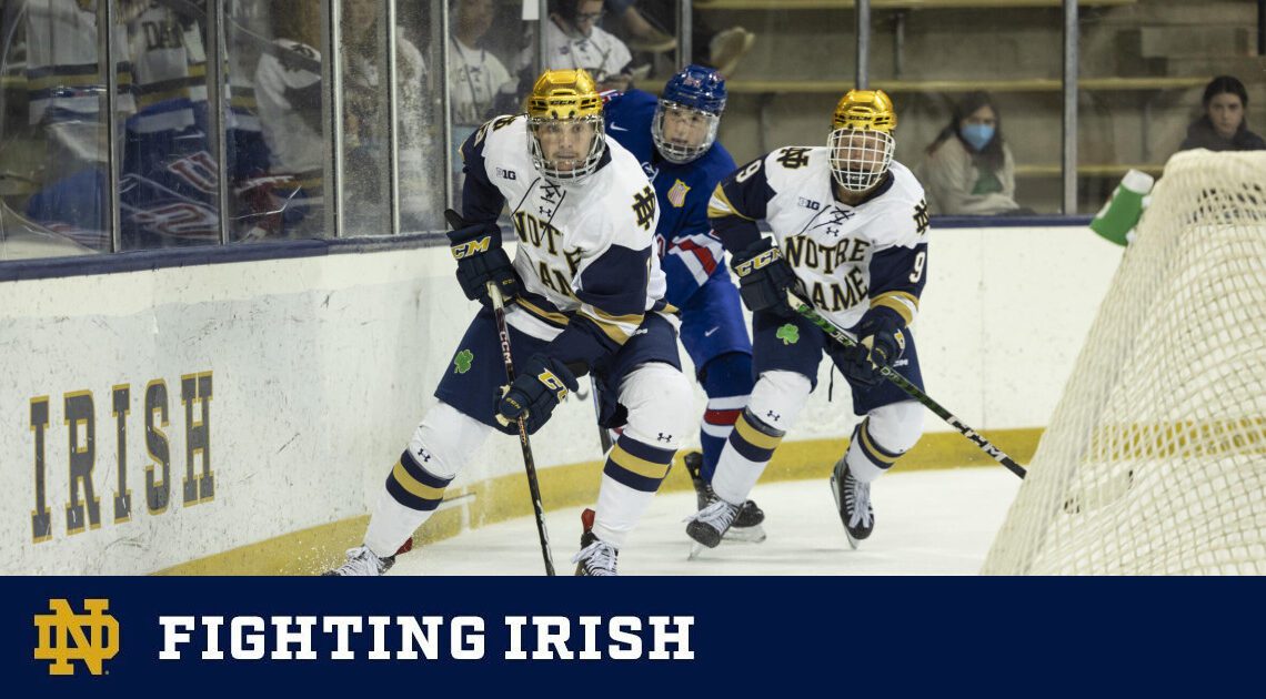 Hockey Falls In Opening Exhibition – Notre Dame Fighting Irish – Official Athletics Website