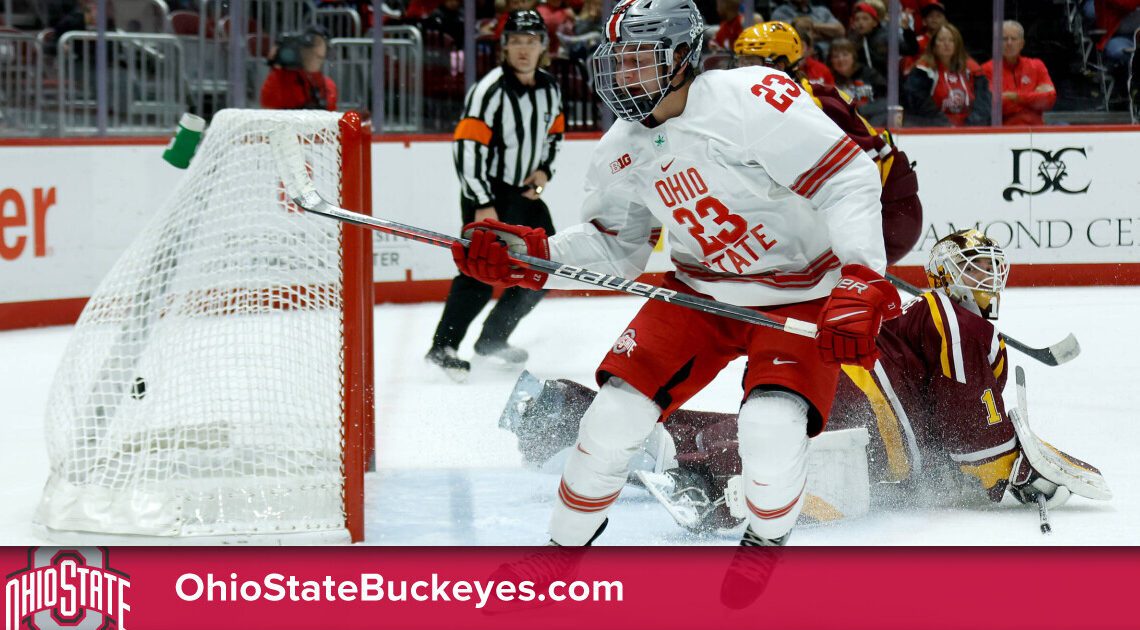 No. 11 Buckeyes Fall to No. 1 Gophers, 4-2, for Series Split – Ohio State Buckeyes