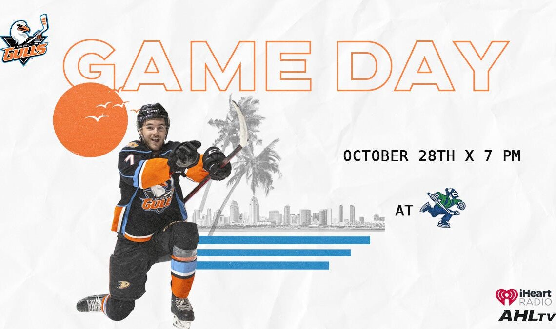 PREVIEW: Gulls Travel North of the Border For Road Series Against Canucks