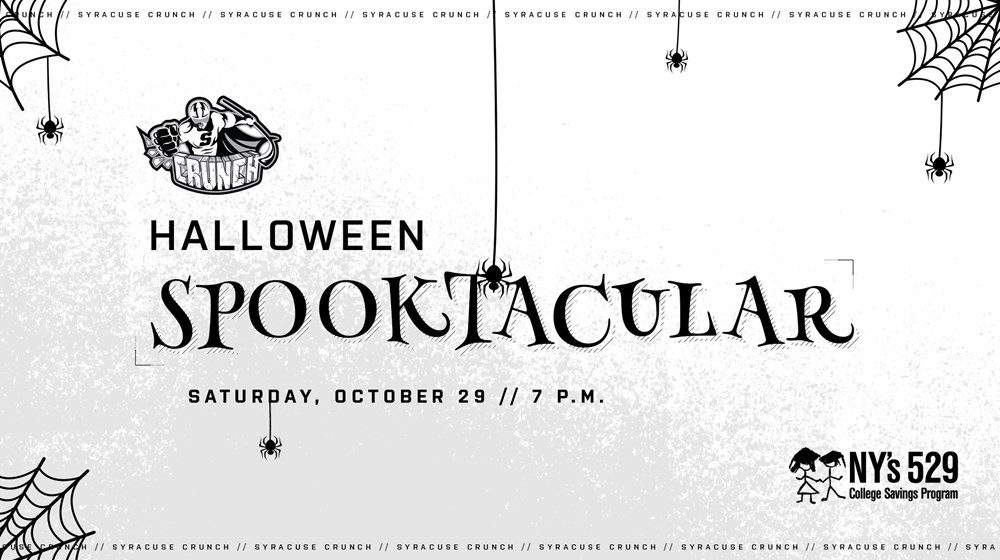 Syracuse Crunch To Host Halloween Spooktacular Oct. 29