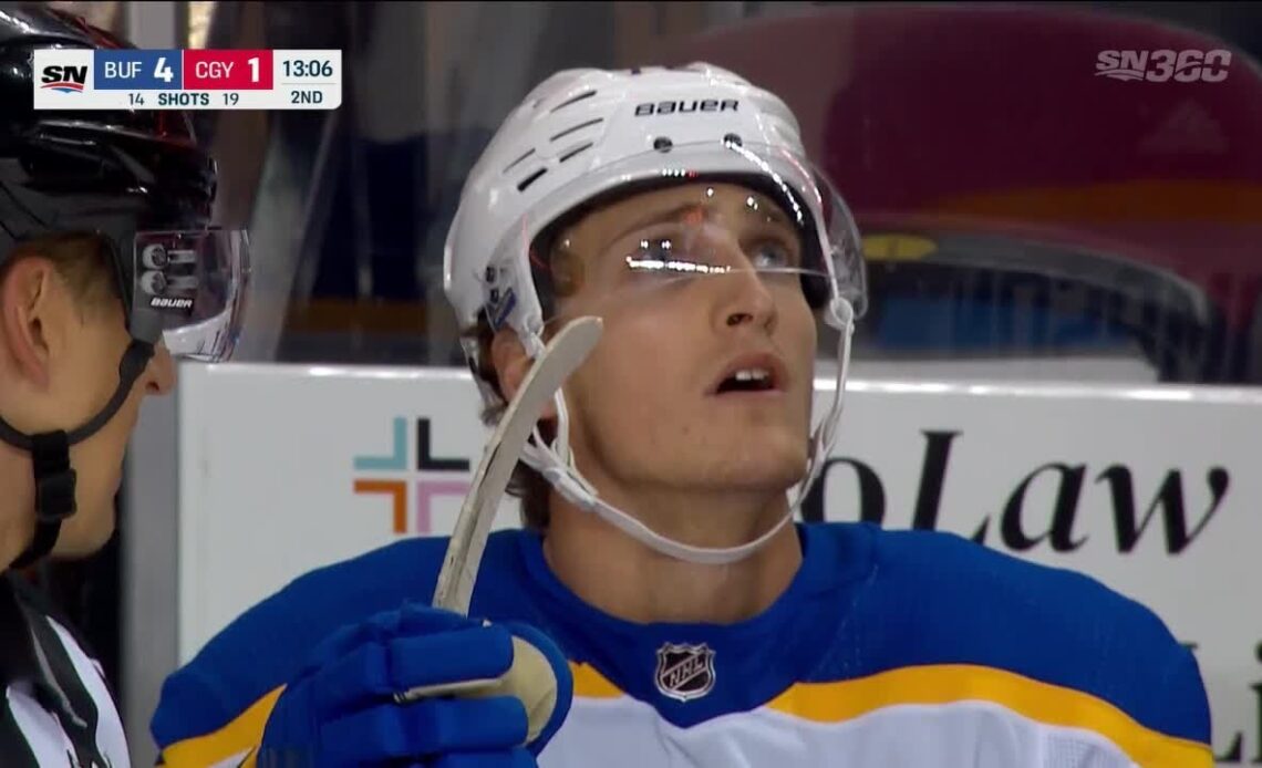 Tage Thompson scores! Or does he?