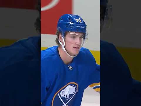 Tage Thompson shows off the mitts with a beautiful goal