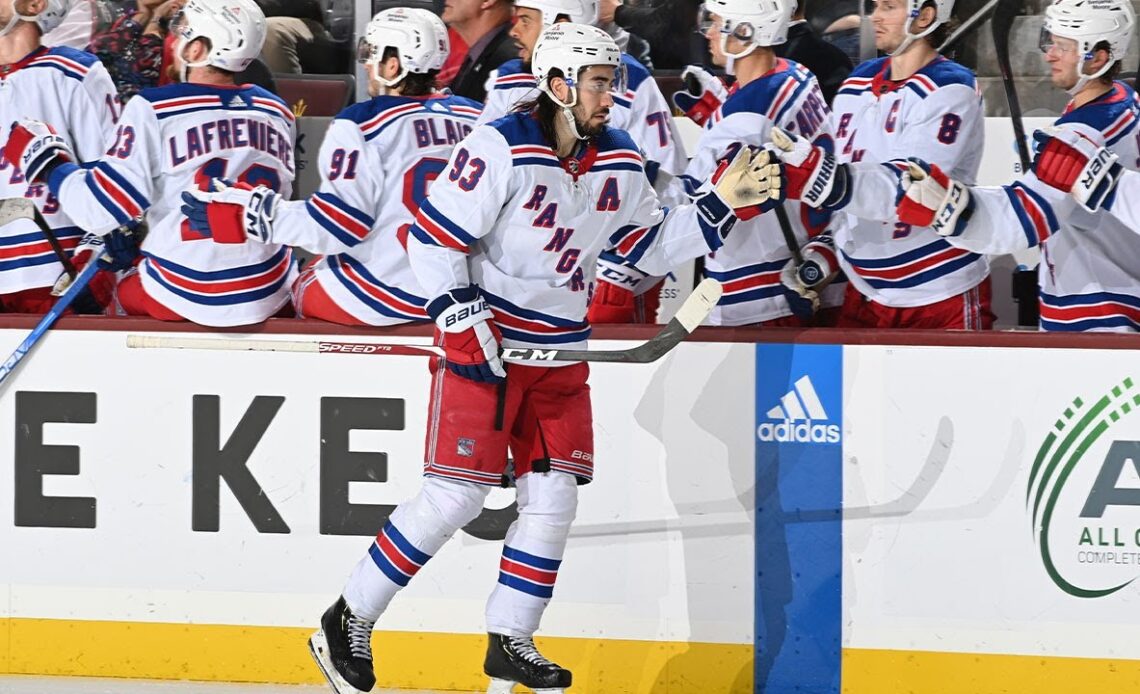 The Rangers power-play chemistry is ridiculous