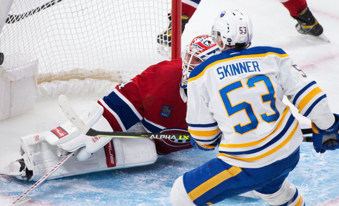 Canadiens suffer blowout loss to Sabres as Skinner piles on 5 points