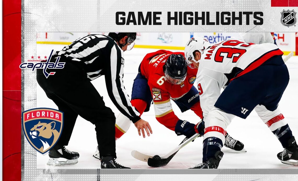 Capitals @ Panthers 11/15 | NHL Highlights 2022