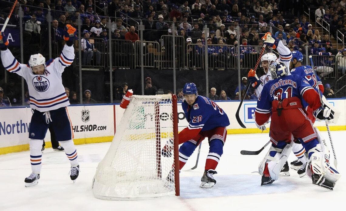 Draisaitl, Oilers put up FOUR in the 3rd for crazy comeback