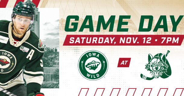 GAME PREVIEW: IOWA WILD AT CHICAGO WOLVES