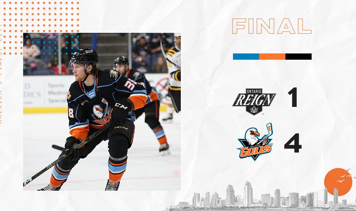 Gulls Triumph Against Reign, 4-1