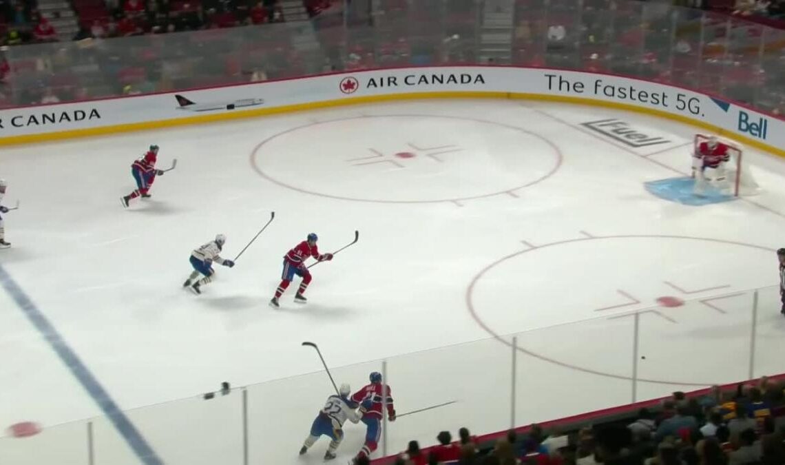J-J Peterka with a Goal vs. Montreal Canadiens