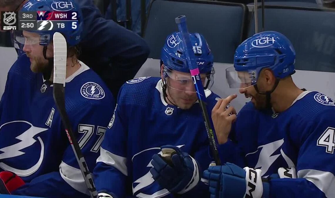 Nicholas Paul with a Goal vs. Washington Capitals