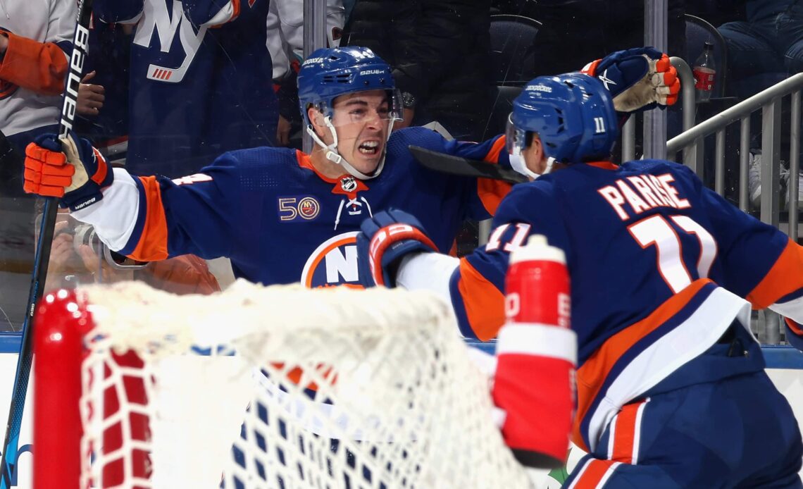 Sorokin makes career-high 49 saves as Islanders blank Oilers