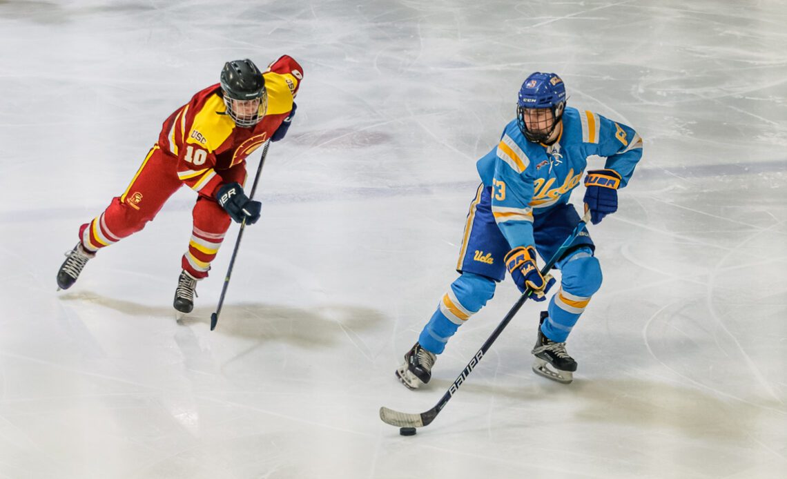 UCLA men’s ice hockey wins 3rd straight matchup against USC amid packed stands