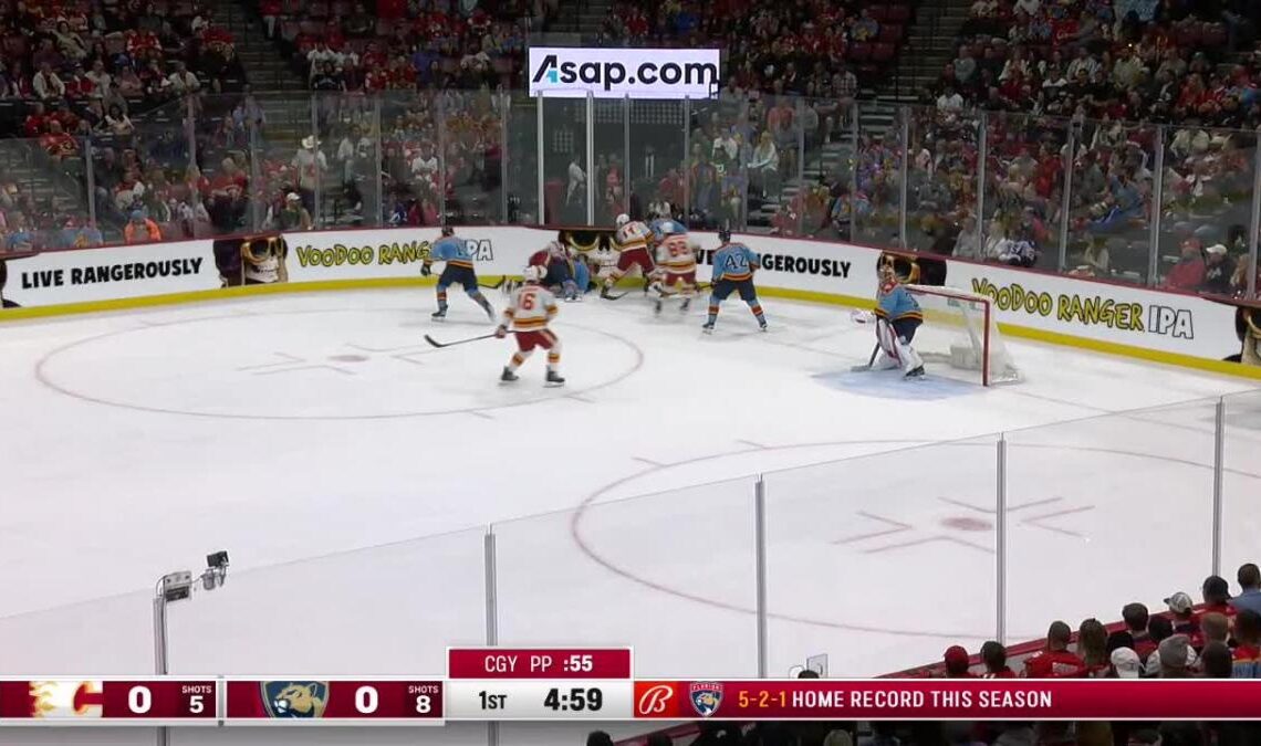 a Goal from Florida Panthers vs. Calgary Flames