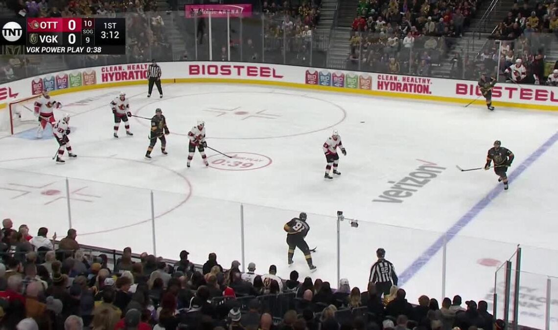 a Goal from Vegas Golden Knights vs. Ottawa Senators