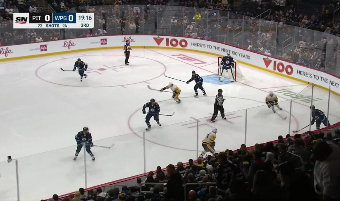 a Goal from Winnipeg Jets vs. Pittsburgh Penguins