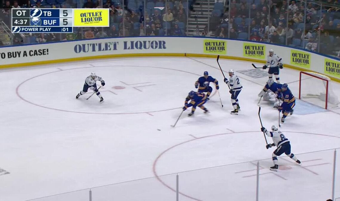 a Goalie Save from Buffalo Sabres vs. Tampa Bay Lightning