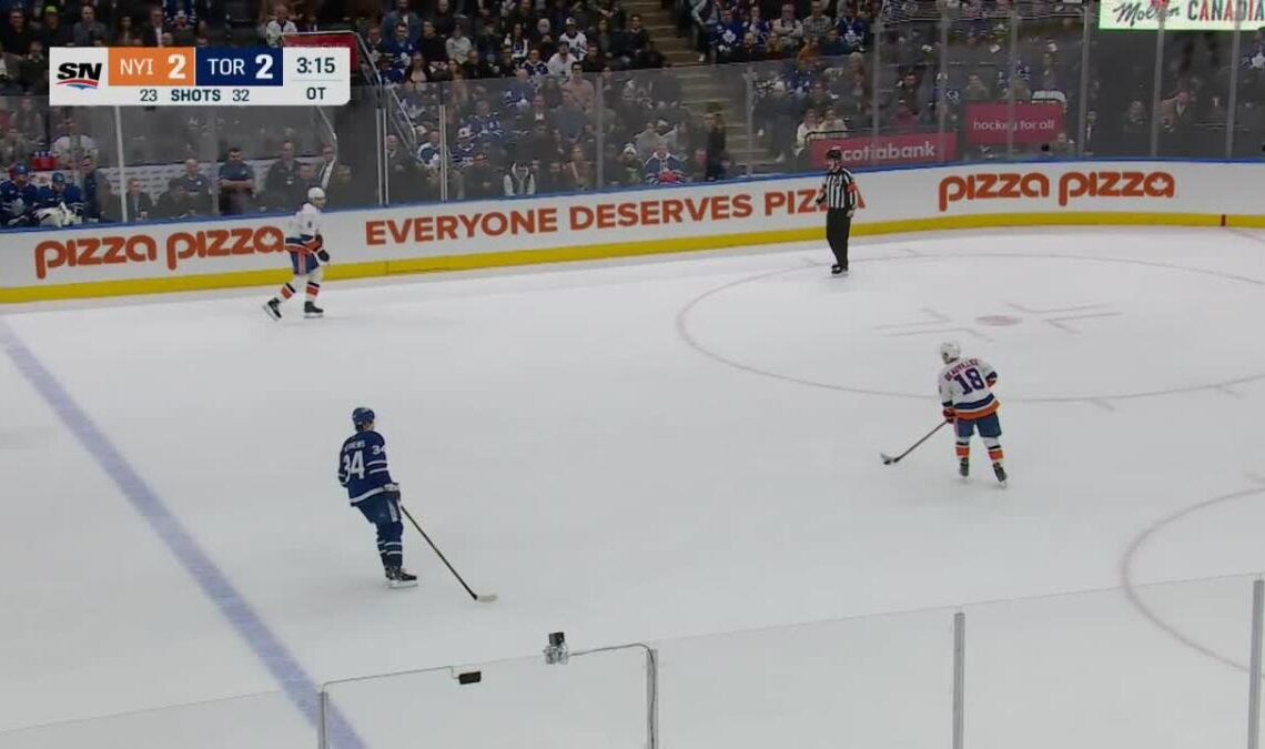 a Spectacular Goal from Toronto Maple Leafs vs. New York Islanders