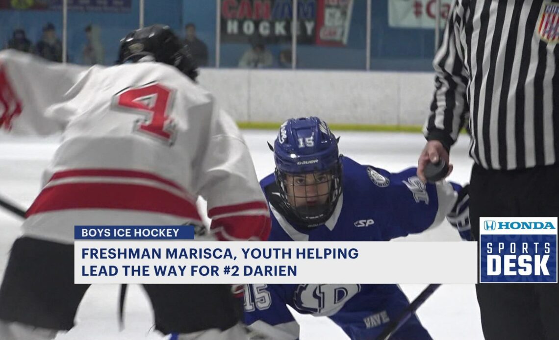 Fresh faces help lead the way for Darien boys ice hockey - News 12 Long Island