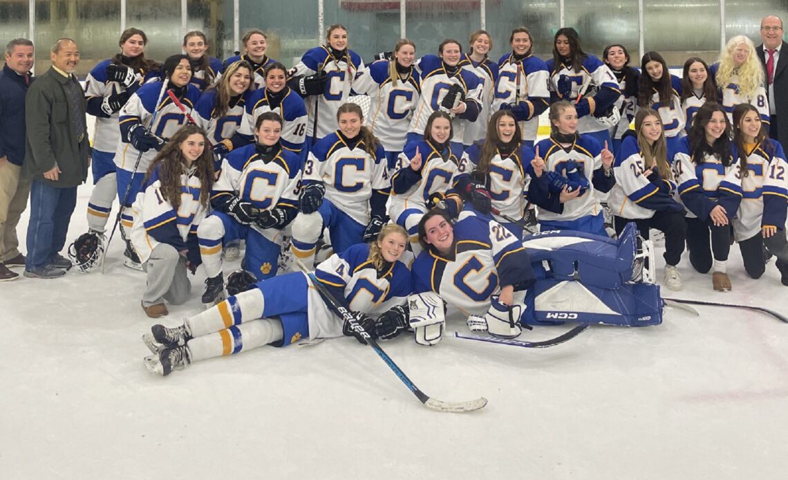 Cranford girls ice hockey hits the ice for inaugural season