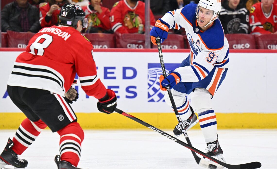 Draisaitl, McDavid lead way as Oilers beat Chicago for 3rd straight win