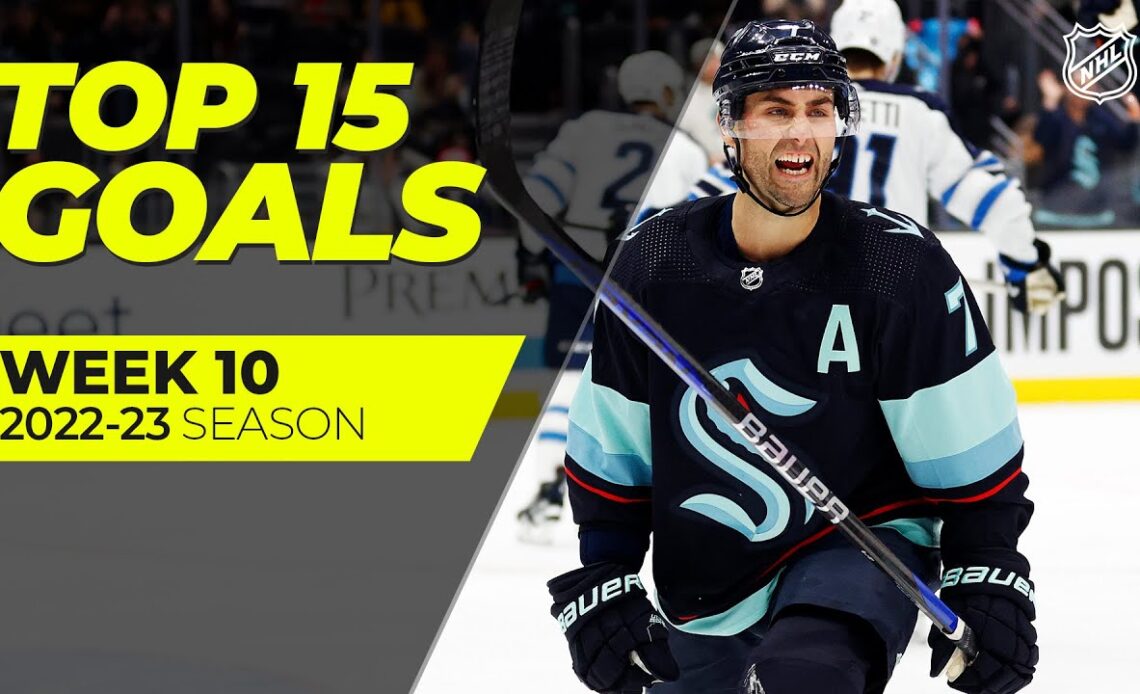 NHL Top Goals from Week 10 | 2022-23 Season