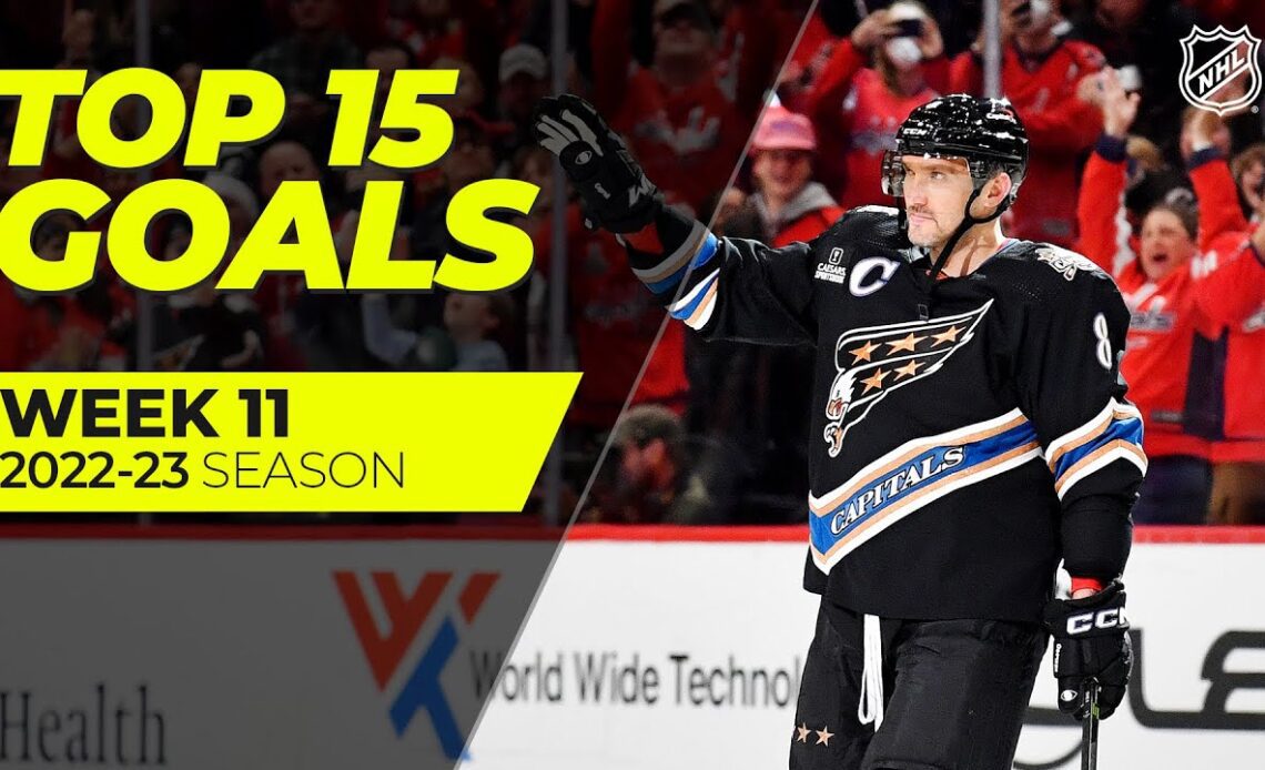 NHL Top Goals from Week 11 | 2022-23 Season