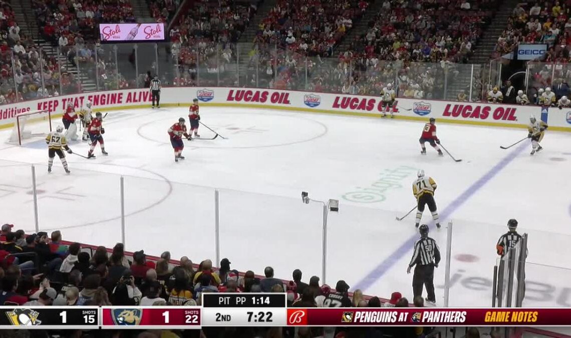 a Goal from Florida Panthers vs. Pittsburgh Penguins