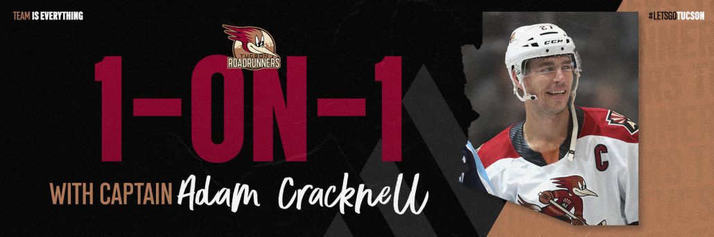1-On-1 With Adam Cracknell - TucsonRoadrunners.com